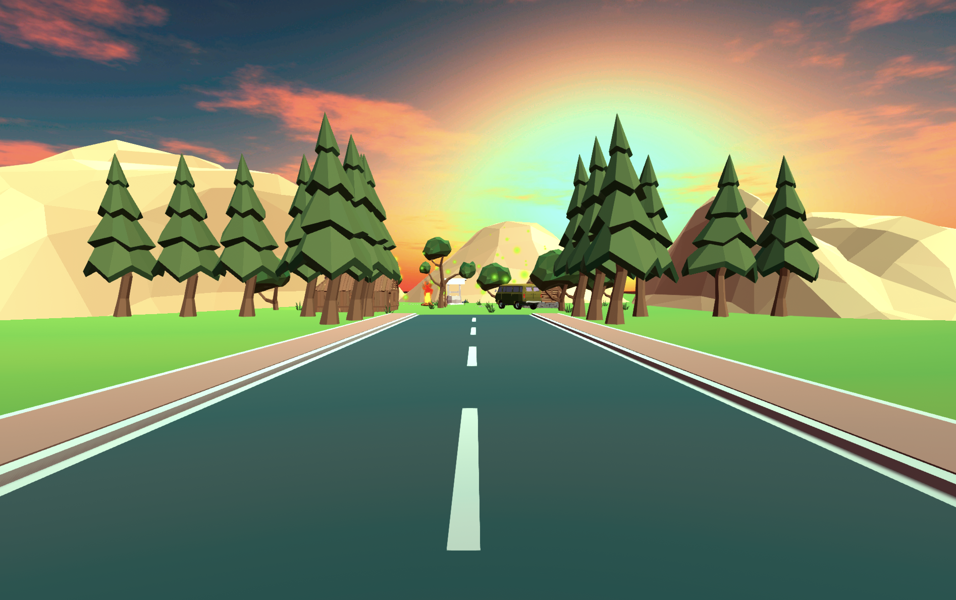 Atardecer — captura 1