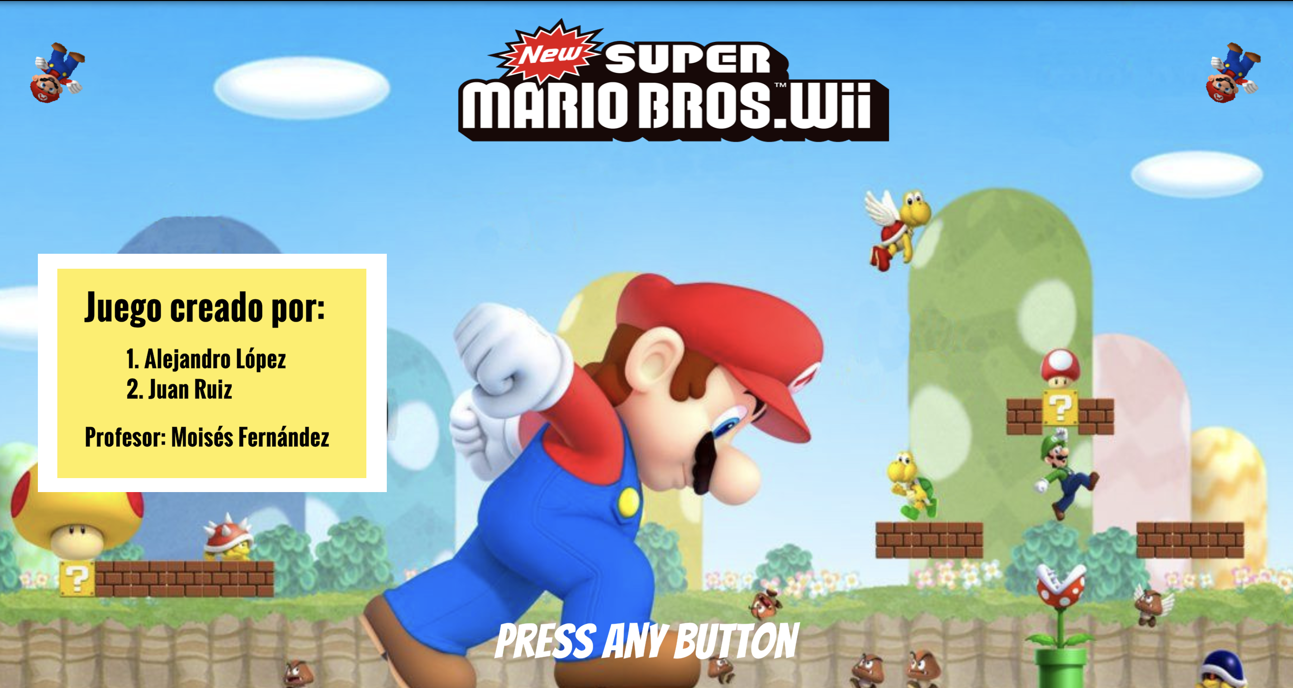 Mario Bross New — captura 1