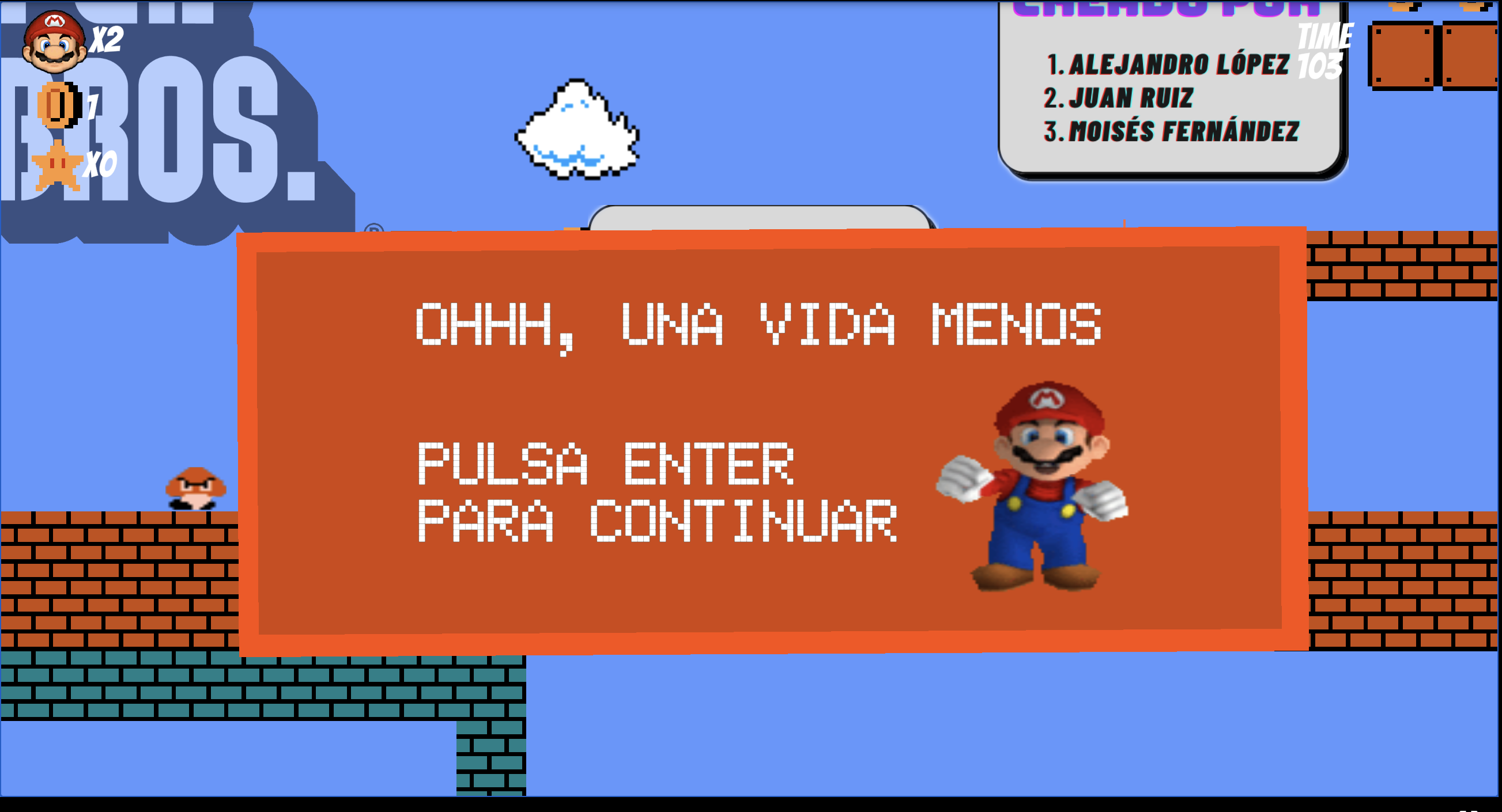 Mario Bross New — captura 2
