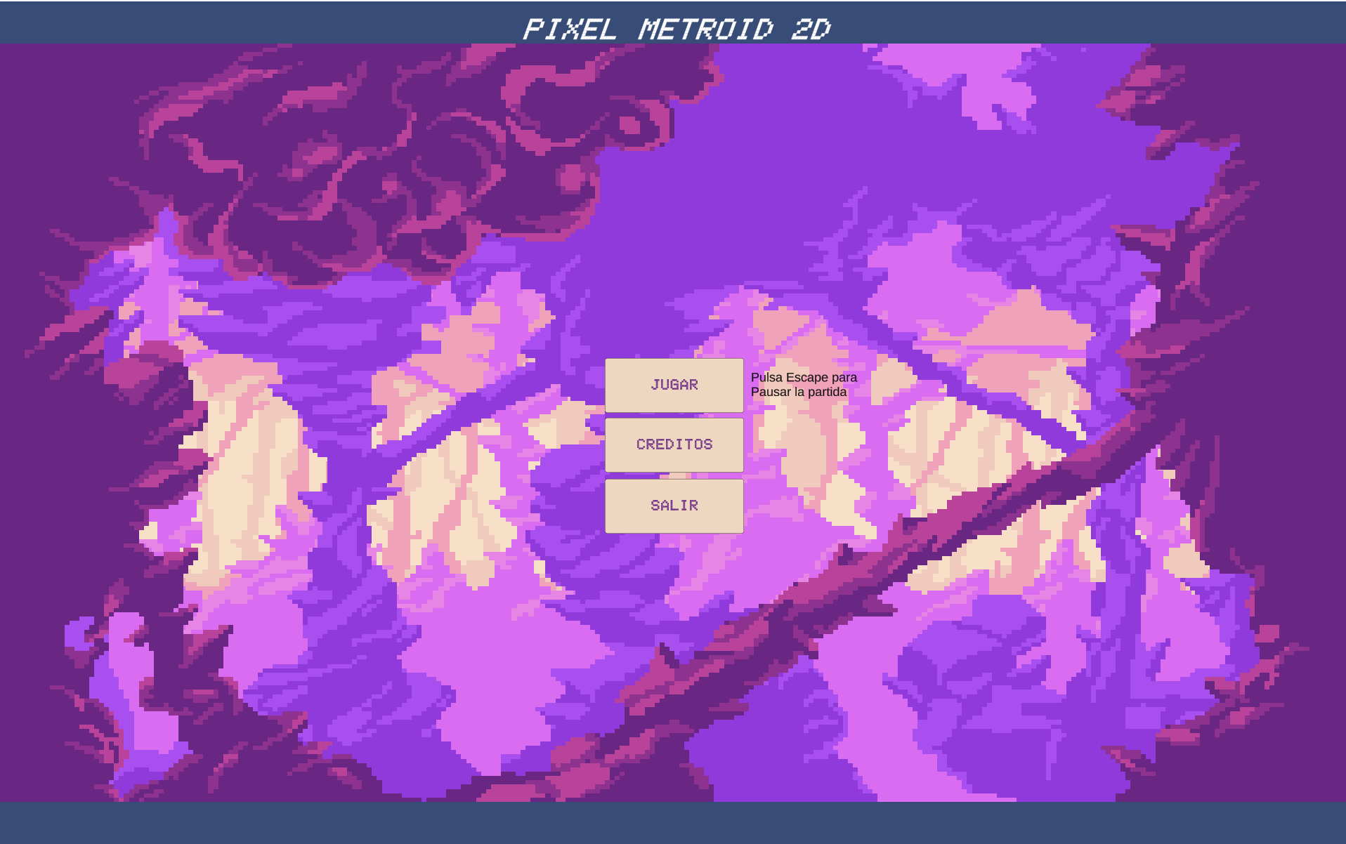 Metroid 2D — captura 3