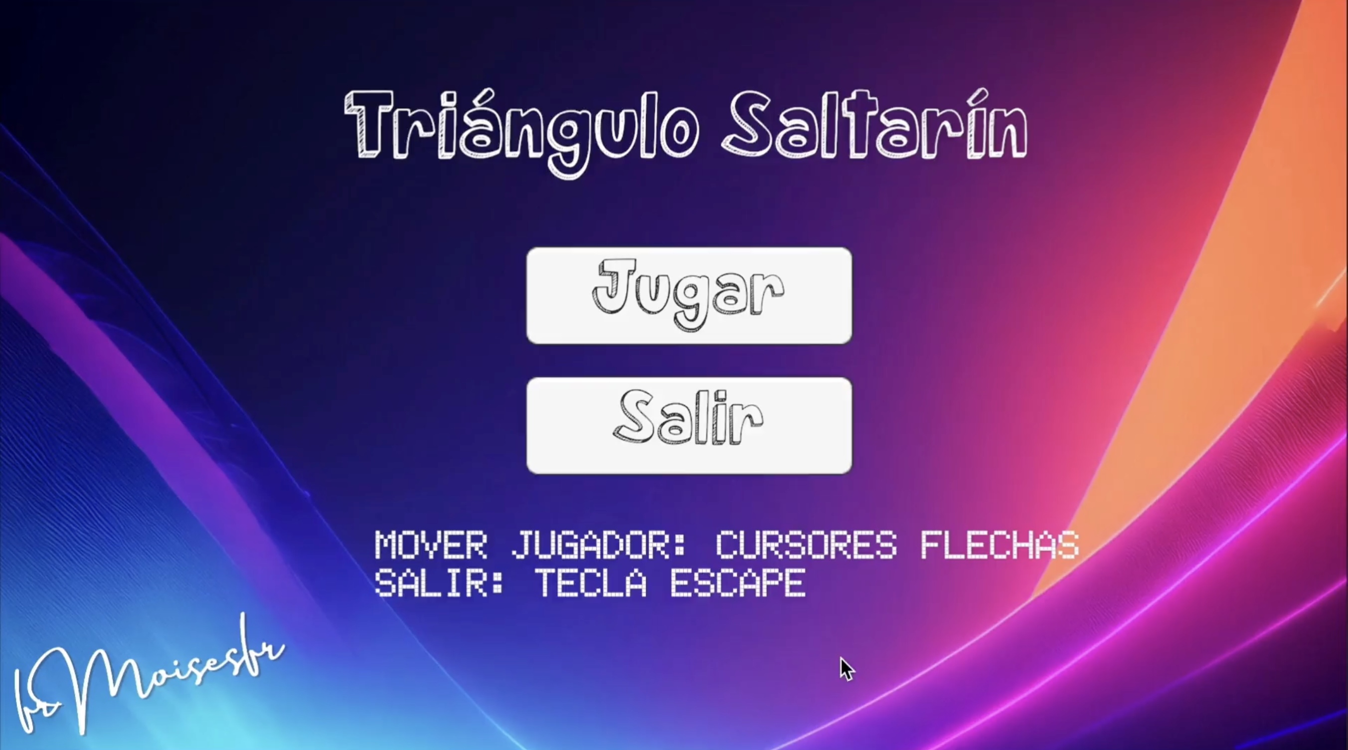 Triángulo Saltarín — captura 1